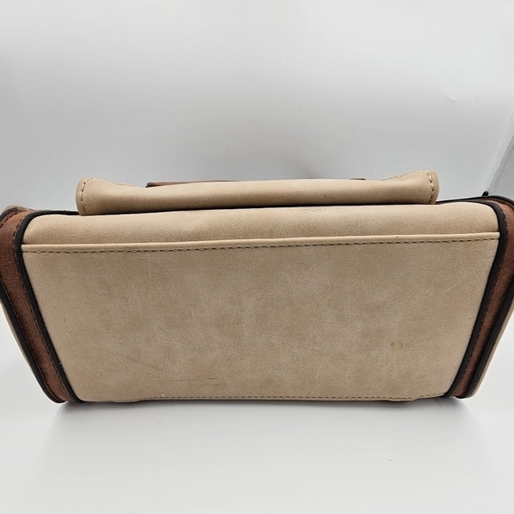 LIZ SOTO Brown/Taupe convertible bag backpack - Picture 9 of 15